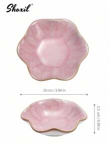 shoxil 1pc Coffee Bean Flower Tray, Ceramic Coffee Bean Measuring Cup, Coffee Bean & Tea Storage Box, Suitable For Home Coffee Corner Display, Living Room Afternoon Tea Placement, Tea Room Storage, Friends Gathering Reception, Office Pantry Use - Coffee Bean Plate - View 9