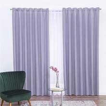 Refresh Your Home With Contemporary Style Neo Short Curtains From BEAUTTY HOME - LAVENDER - View 3