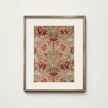1 buah Cetakan Tekstil Bunga Vintage Tanpa Bingkai, Seni Dinding Botani Gaya William Morris, Poster Cottagecore untuk Kamar Tidur, Asrama, Kembali ke Sekolah, Hadiah - bunga - View 3