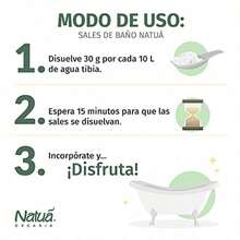 Sales de baño Romero 800 g Natuá Organia 68745531 - como en la imagen - Ver 4