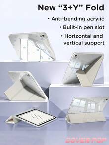 Ốp bảo vệ máy tính bảng họa tiết ngôi sao, tương thích với iPad Air 8 (M4) 2026 (11 inch)/2026 (13 inch), 9.7/10.2/10.5/10.9/12.9/Pro 11/A16, thế hệ thứ 10, Galaxy Tab S6 Lite 10.4 inch, Kindle Paperwhite thế hệ thứ 12 2024, Kindle (thế hệ thứ 11 - ra mắt năm 2024), mềm mại, chống sốc, chức năng tự động tắt/mở màn hình thông minh, chân đế gập chữ Y xoay đa góc, quà tặng cho bé gái, chủ đề mùa xuân lãng mạn, quà sinh nhật. - Nhiều màu - Xem 6