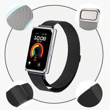 Milanese Strap For Huawei 11Pro, Magnetic Stainless Steel Replacement Bracelet Wristband Also Compatible With Huawei Band 11/11Pro NFC Accessories, High Quality Elegant Gift For Men And Women - Multicolor - View 4