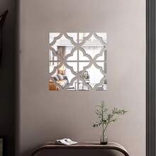 Acrylic Waterproof Acrylic Wall Sticker, High Adhesive Removable Decor For Living Room, Bedroom, Holiday Gift - 1SET - View 4