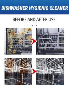 Dishwasher Cleaner, Household Dishwashing Detergent For Removing Water Stains, Grease And Grime, Suitable For Built-In, Sink, Countertop And Drawer Dishwashers, Essential Home Item - Liquid - View 6