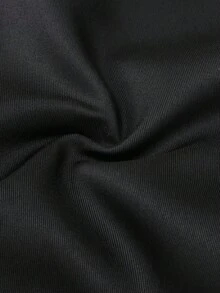 Rochie lungă neagră, cămașă lungă vintage cu guler drept și nasturi pe un singur rând, rochie largă, respirabilă, pentru purtare zilnică, ținută de vacanță în stil arab, din Orientul Mijlociu, minimalistă și avantajoasă, costum pentru festival și spectacole, ținută pentru scenă, rochie lungă casual - Negru - Vizualizare 7