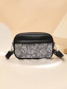 Men's Sling Bag, Camera Bag, 1pc Solid Color Minimalist Men's Shoulder Bag, PU Material Sling Bag, Casual Versatile Lightweight Square Bag, Adjustable Strap Men's Chest Bag/Waist Bag, Suitable For Parties, Outings, Vacations, Shopping And Daily Use - Multicolor - View 8