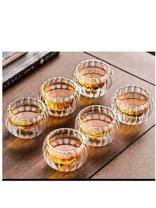 Tetera de vidrio resistente al calor con forma de calabaza, elegante hervidor de té para el hogar para preparar té - Multicolor - Ver 14
