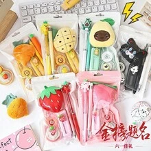 Bộ văn phòng phẩm hình trái cây hoạt hình dễ thương, quà tặng ngày thiếu nhi, phần thưởng cho học sinh, mua theo nhóm trong lớp. - Nhiều màu - Xem 2