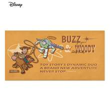 Disney Pixar Officially Licensed Toy Story Woody & Buzz Beach Towel, Quick Dry Microfiber Sandproof Towel For Pool & Beach - A - View 4