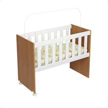 Mini Pacified Brown Crib - moka kahve - Görünüm 7