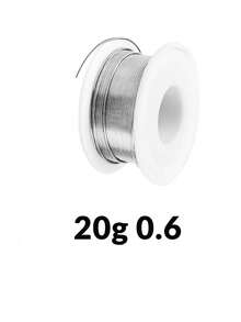 SN15/Pb85 Tin Lead Solder Wire With Rosin Core For Electrical Soldering, Wire Diameter 0.6/0.8/1.0/1.2mm , 2.0% Flux, Low Melting Point & Fast Soldering - Silver - View 7