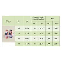 4th Of July Baby Girl Outfits American Flag Sleeveless Strap Romper Bodysuit Independence Day Clothes - 紅色 A - 查看 9