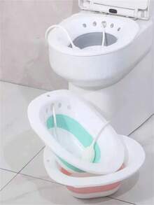 1件装可折叠马桶坐浴盆热水浴缸清洗器专用洗脸盆清洁浸泡产妇浴缸坐浴盆适用于马桶座圈产后护理女性坐浴盆套装可折叠可折叠马桶坐浴盆清洗器洗脸盆臀部清洁浸泡浴缸热水浴缸浴室浴室用品浴室工具 - 彩色 - 查看 4