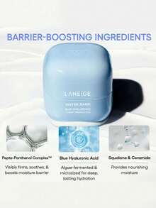Laneige Water Bank 藍色玻尿酸保濕面霜 50ml/1.69 Fl.Oz,玻尿酸精華霜,清爽滋潤質地,快速吸收不黏膩,舒緩肌膚,減少乾燥,K-Beauty,韓國彩妝,OliveYoung,禮品 - 50ml/1.69 fl.oz. - 查看 4