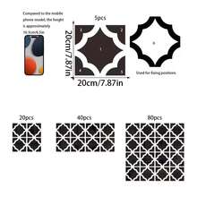 Acrylic Waterproof Acrylic Wall Sticker, High Adhesive Removable Decor For Living Room, Bedroom, Holiday Gift - 1SET - View 10
