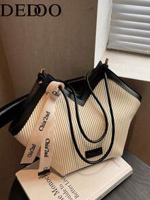 Dedoo New Arrival European And American Style Fashionable Handbag (Random Delivery Of Style, Pattern And Color) - White - View 4