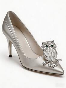 Strass Eule Brosche, Legierung Tier Vogel Brosche, Muttertags Geschenk, Lehrertags Geschenk, Rucksack Pin, Tasche Pin, Damen Brosche, Damen Pin, Hochzeits Accessoires, Westlicher Schmuck, Abzeichen, Emaille Abzeichen, Tasche Anhänger, Schuh Anhänger, Geldbörse Anhänger - Eule - Übersicht 9