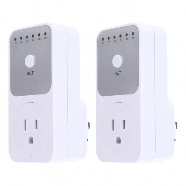 Protector de voltaje, enchufe con relé de 120 V (con retardo de tiempo y protección contra cortocircuitos), con botón de interruptor manual: toma de corriente de montaje en pared apta para televisores, computadoras y refrigeradores.
