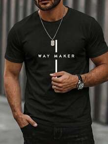 100% algodón puro, transpirable y agradable para la piel. Diseño clásico de cuello redondo, corte ajustado y adecuado para todo tipo de cuerpos. Estampado de moda con estilo minimalista y de alta calidad. Diseño unisex perfecto para conjuntos de pareja, ideal para el transporte diario, citas, ocio y ropa urbana - versátil y atemporal. - Negro - Ver 1