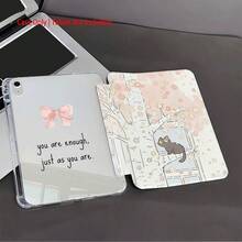 1pc Sakura & Cat Pattern Tablet Protective Case, Compatible With Ipad 10th Generation 10.9 Inch 2022/Air 13(M3 2025)/Air 11(M3 2025), Also Compatible With Honor Tablets - Multicolor - View 6
