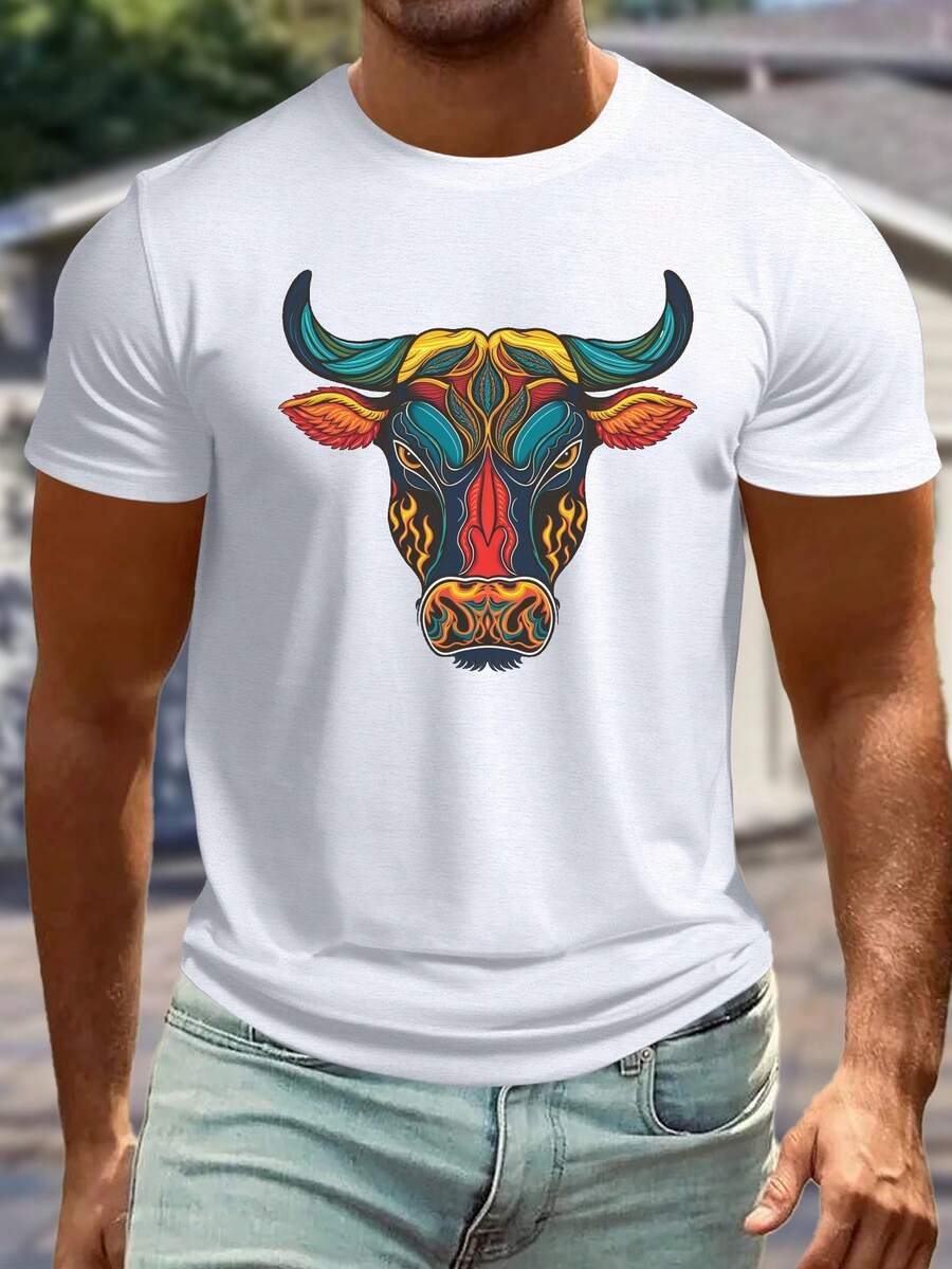 Herr T-shirts - Vitt - Visa 1