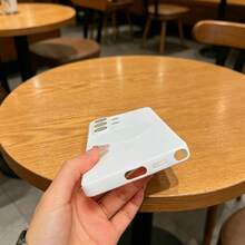磁吸式 Galaxy A57 A37 A56 A36 A27 A26 A16 A17 A06 A07 S25 FE S26 相容手機殼 [內建相機鏡頭保護蓋] 纖薄軟矽膠防震緩衝金屬光澤軟殼，適用 S26 Ultra S25 Ultra S24 Ultra - 白色 - 查看 7