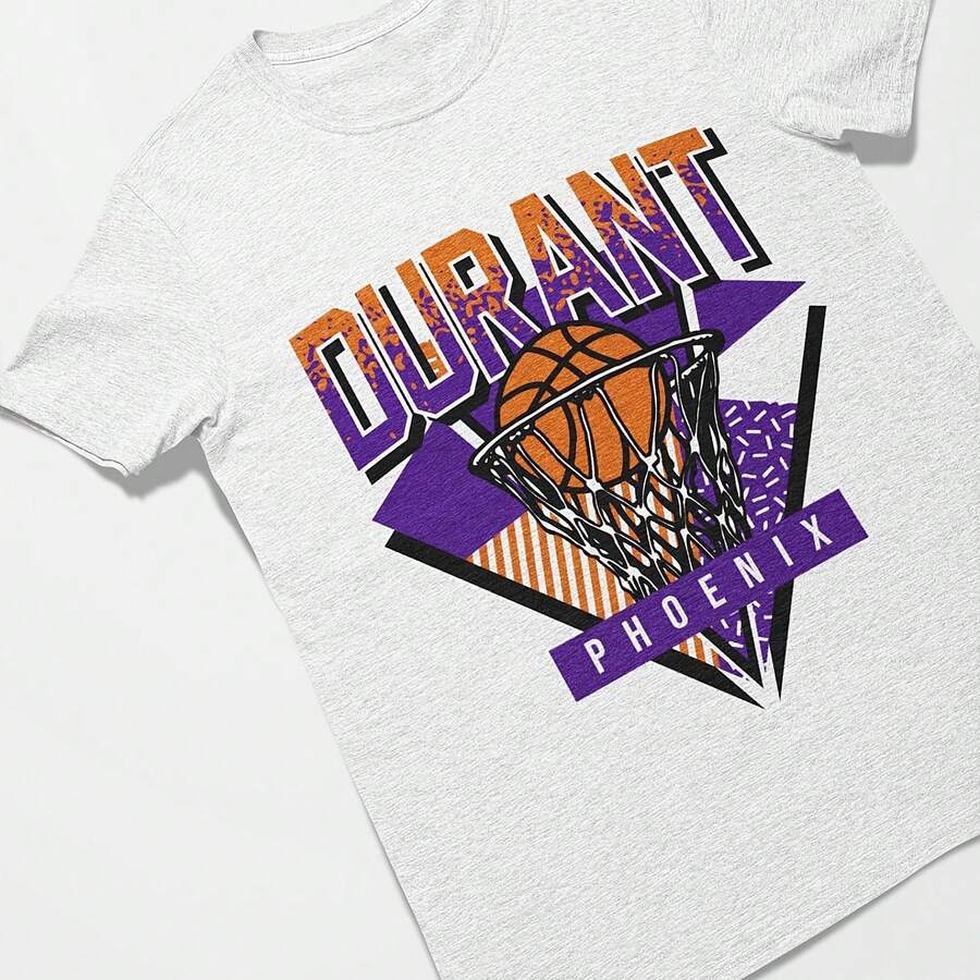 Camiseta Retro de baloncesto Durant Phoenix - forma - Ver 1