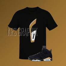 Matching T-Shirt For Jordans DMP 6 - Shape - View 1
