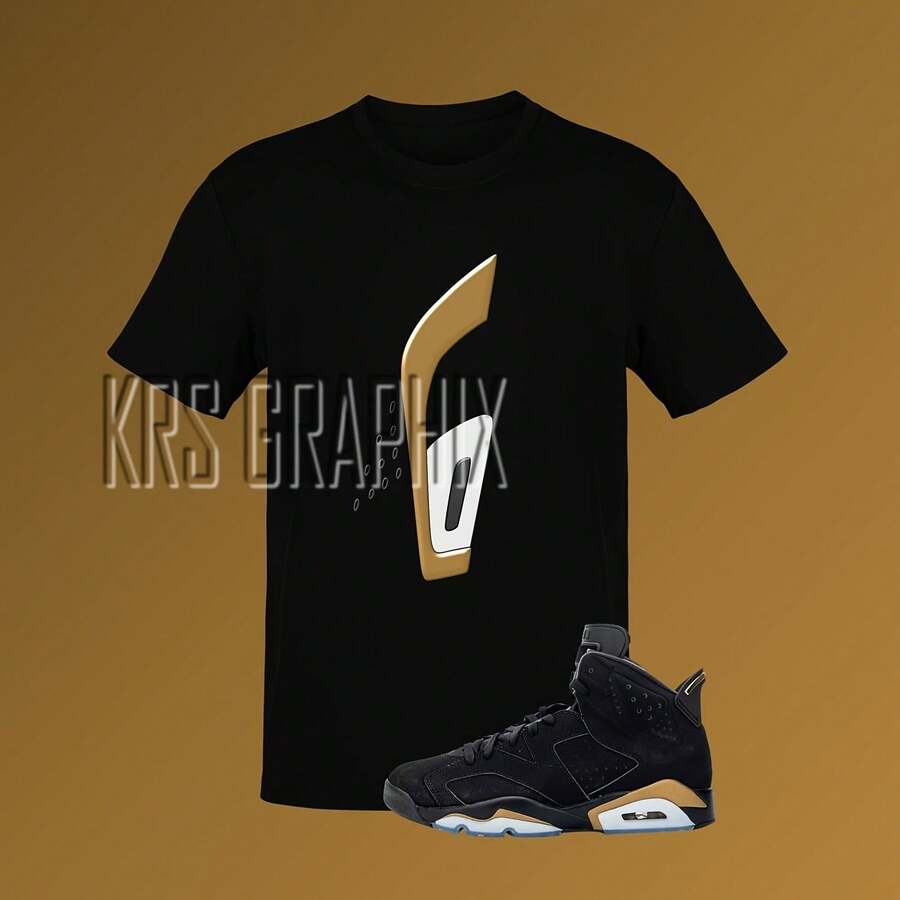 Matching T-Shirt For Jordans DMP 6 - Shape - View 1