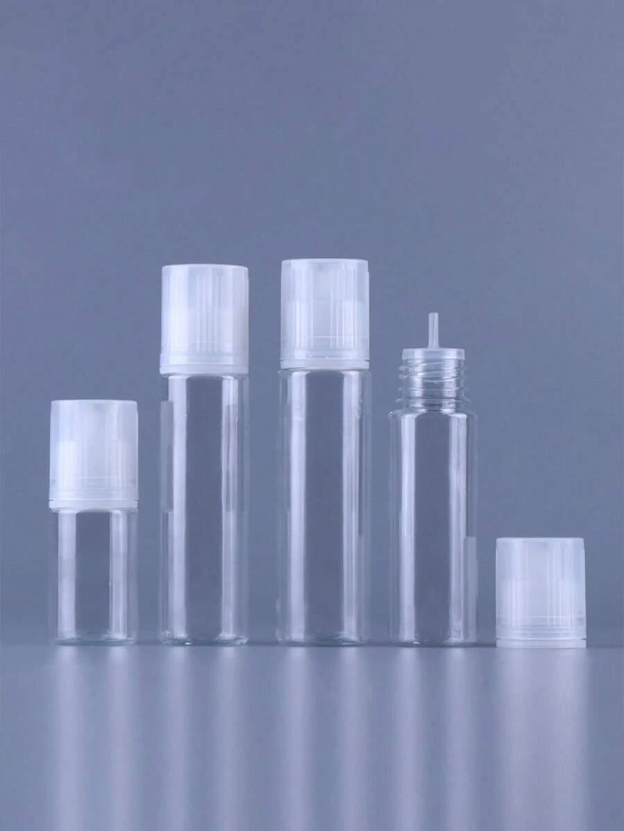 纖細滴管瓶 10ml/30ml/50ml 空可擠壓眼藥水瓶 PET 可擠壓液體滴管瓶蓋，適合返校與旅行，輕便便攜 - 旅行配件