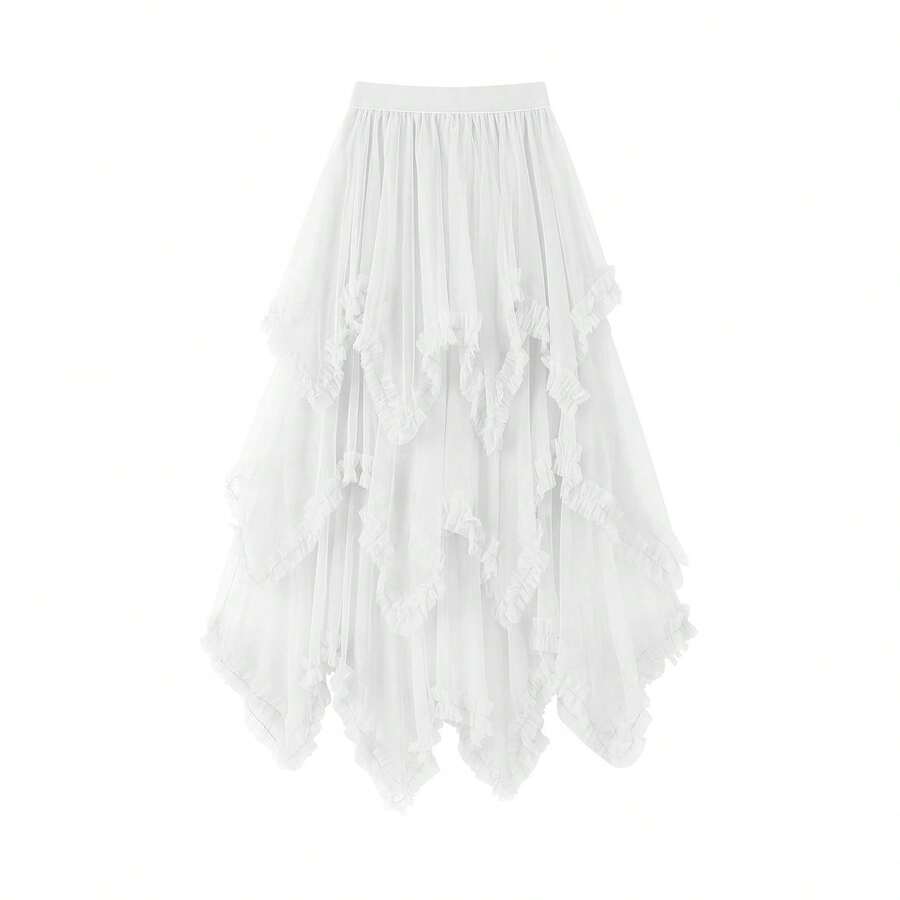 Women Skirts - White - View 1