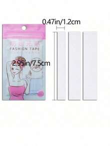 36/108/180pcs Double-Sided Fashion Tape, Transparent Double-Sided Tape For Women, Seamless Invisible Bust Lift Tape, Strong Clothing Adhesive, Garment Anti-Slip Accessories, Fixation Stickers, Anti-Chafing, Skin/Body Care Tool, Holiday Essential, Camping/Travel Essential, Wedding, Christmas Gift, Halloween Gift - Multicolor - View 3