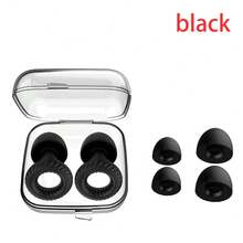 Soft Silicone Earplugs Reduce Noise Earplugs  Motorcycle EarMuffs Reusable Flexible Earplugs For Swimming Sleeping Surfing - Black - View 8