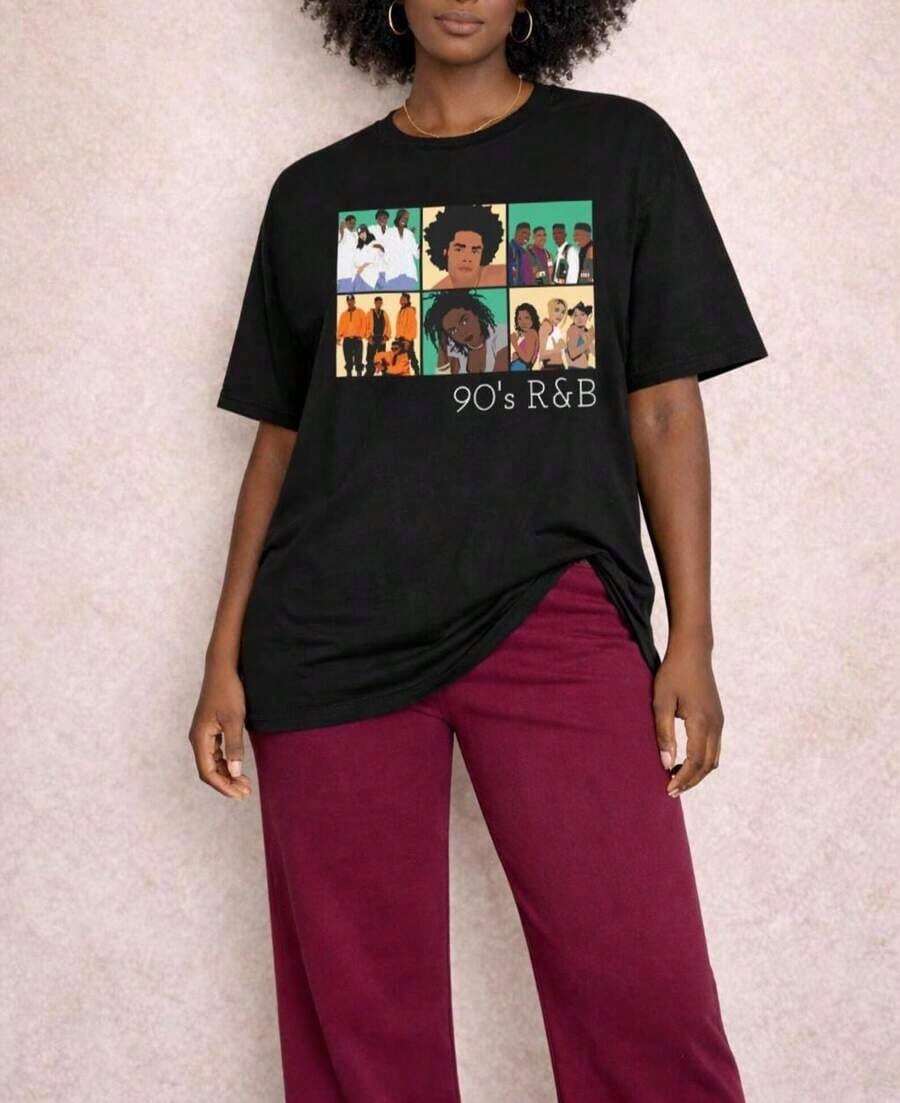 Camiseta de  para fans - Negro 2 - Ver 1