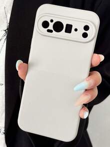 Ốp lưng chấm bi thời trang, phối màu độc đáo, tương thích với Pixel 10 Pro XL 10Pro 10 9 Pro XL 9 Pro 9 9A 8 Pro 8 8A. Ốp điện thoại chống sốc phong cách retro, doanh nhân. - Xám - Xem 3