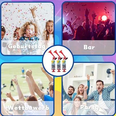 Bộ 5 còi hơi cầm tay World Cup 2026, âm thanh lớn, có thể tái sử dụng và dễ mang theo, thích hợp cho các sự kiện thể thao, cảnh báo khẩn cấp, chèo thuyền, cắm trại, các bữa tiệc thi đấu, lễ hội, Halloween, Giáng sinh, tiệc sinh nhật.