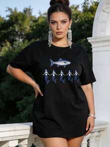Camiseta de manga corta con cuello redondo suave y casual de verano para mujer, tops para salir, algodón, vintage, estilo callejero europeo y americano, casual deportivo, estilo unisex, estilo casual urbano, tops bonitos, Gen Z, curvy, ropa Y2K, camisetas divertidas, tops para damas, conjuntos de vacaciones para mujer, top lindo, camiseta gráfica, conjuntos de primavera, camisetas holgadas, ropa de calle retro, estilo de los 90, estilo de los 2000, subcultura, top negro, tops blancos, atuendo de fiesta de los 90. Negro - Negro - Ver 10