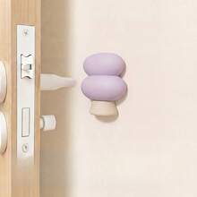 3D Self-Adhesive Desk Corner Protectors, Cartoon Soft Pads For Shock Absorption And Noise Reduction, Soft Door Stoppers For Wall Protection, Easy To Install Anti-Collision Stickers, Cartoon Pet Design, Suitable For Office And Home, Door Handles, Bedroom Doors, Windows And Walls - Multicolor - View 12
