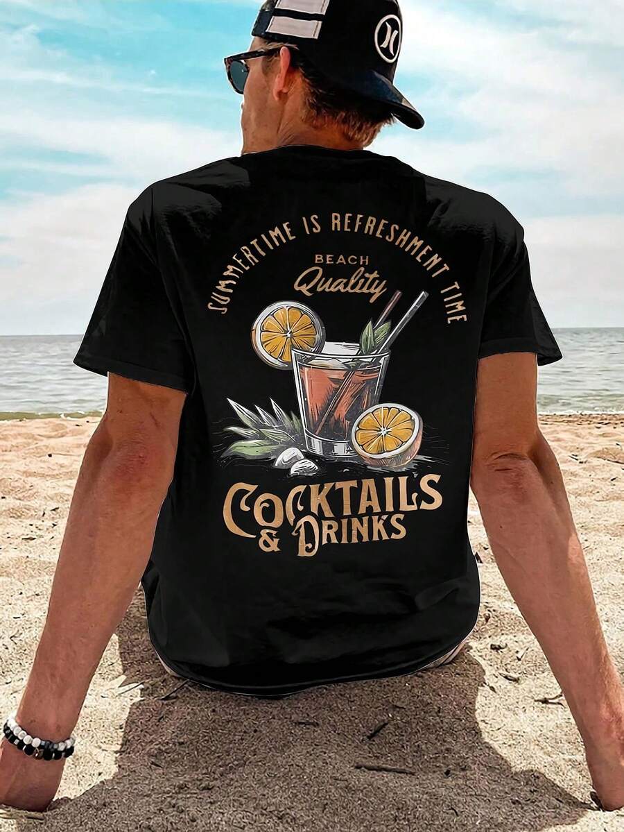 Dam-T-shirts - Svart - Visa 1