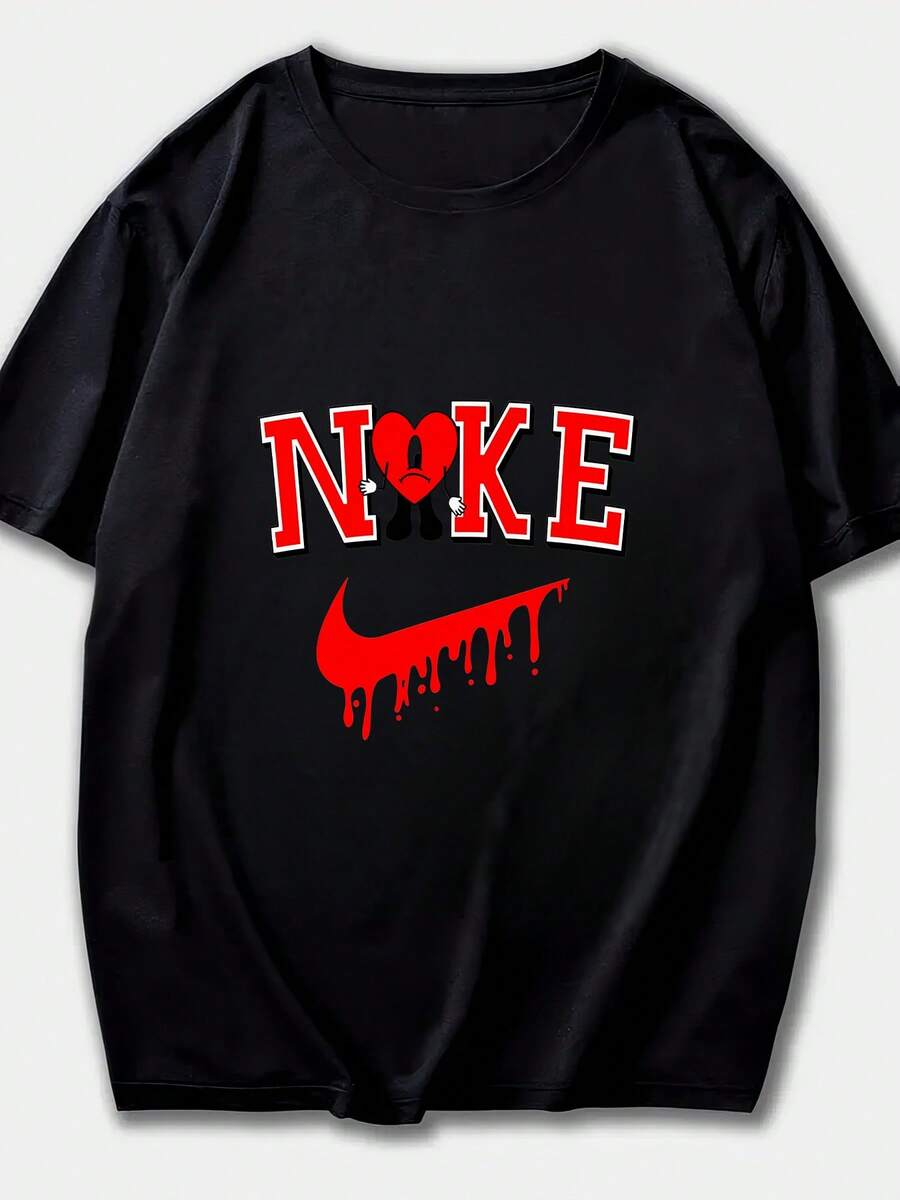 Dam-T-shirts - Svart - Visa 1