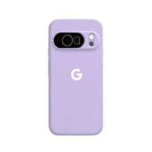 Funda protectora de teléfono de terciopelo compatible con Pixel 6, 7, 8a, 8 Pro, 9, 9a, 9 Pro, 9 Pro XL, 10, 10a, 10 Pro, 10 Pro XL - Hierba morada - Ver 2