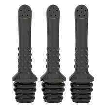 3件套背包便携式冲洗器，便携式冲洗器，旅行冲洗器，通用插入管适配21/25mm水瓶，手持迷你个人清洁喷雾器，适用于家庭、露营和日常使用 - 3PCS-黑 - 查看 9