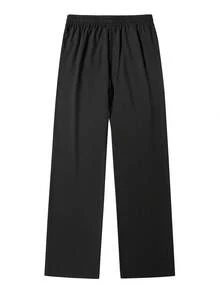Men's Casual Sweatpants, Loose Straight-Leg Fit, Available In Multiple Colors. Sports - Black - View 4