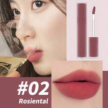 Rom&Nd Blur Fudge Tint #02 Rosiental 5g 1支 奶油柔焦霧面唇釉 低調溫柔玫瑰色 平面刮板刷頭 易暈染 持久 日常辦公妝容 適合所有膚色 - 02 玫瑰豆沙 - 查看 7