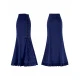 Blue Fishtail Skirt