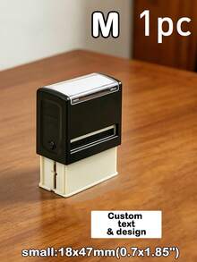 Custom Address Stamp Self-Inking, Personalized Elegant Name And Address Stamp, Minimalist Classic Style, Custom Return Address Stamp, Suitable For Office Mail, Wedding Invitation Scenarios, Customizable Text Practical Gift, Housewarming, Graduation, Holiday Gift - Style D - View 11