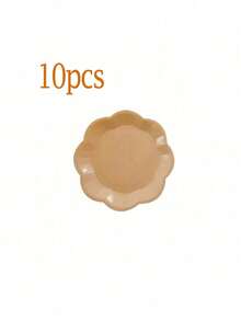 10 chiếc đĩa giấy màu nâu ombre, kích thước 7 inch và 9 inch, dùng một lần, có viền lượn sóng, thích hợp cho sinh nhật, đám cưới, tiệc cô dâu, tiệc mừng em bé, tiệc tùng, Halloween, Giáng sinh và các sự kiện khác. - Nhiều màu - Xem 9