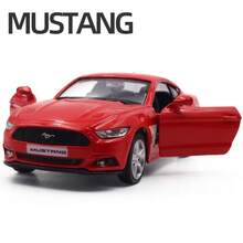 1:36 Scale  Mustang Zinc Alloy One-Piece Die-Cast Alloy Car Model, Creative Model Toy Ornaments, Suitable For Teenagers And Adults To Collect Models, Can Be Used As Room Decoration Gifts - Multicolor - View 13