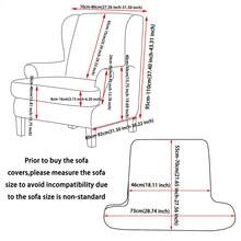 1 Set Tiger Print Sofa Slipcover, Single Seat Couch Cover, Dust-Proof Furniture Protector - Multicolor - View 3