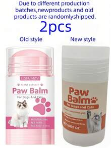 Pet Paw Care Stick, Foot Moisturizing Care Anti-Drying And Cracking, Universal For Cats And Dogs (New And Old Models Shipped Randomly) - Multicolor - View 10